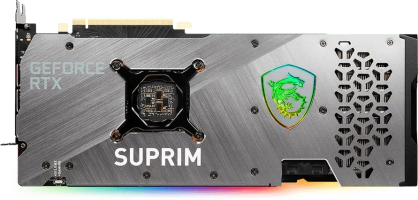MSI GeForce RTX 3070 Ti SUPRIM X - Rear