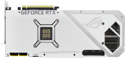 Asus ROG Strix GeForce RTX 3090 White OC Edition - Rear