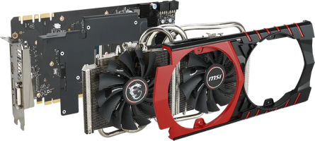 MSI GeForce GTX 980 GAMING - Side
