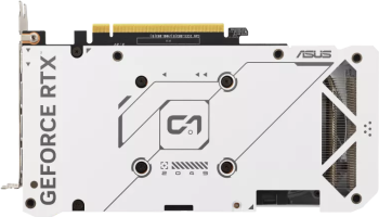 Asus Dual GeForce RTX 4060 Ti EVO White - Rear