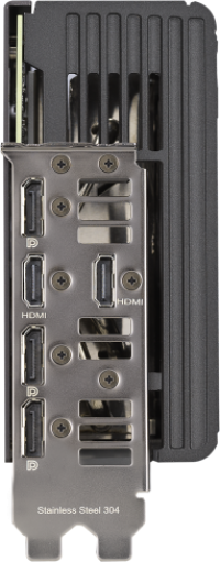 Asus ROG Strix GeForce RTX 4070 SUPER - Outputs