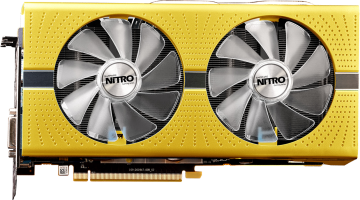 Sapphire NITRO + RX 590 8GB AMD 50 Gold Edition - Front