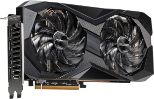 ASRock Radeon RX 6700 XT Challenger D - Side