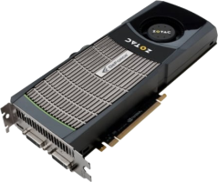 Zotac GeForce GTX 480 - Side