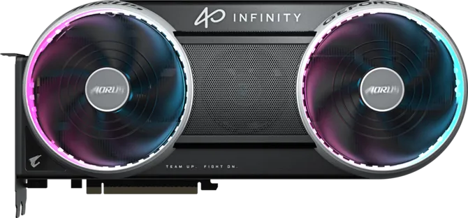 Gigabyte AORUS GeForce RTX 5070 Ti INFINITY - Front