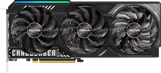 ASRock Radeon RX 9070 XT Challenger - Front