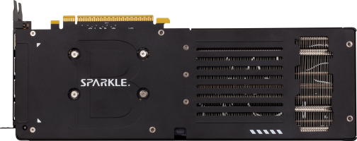Sparkle Intel Arc B580 TITAN Nox OC - Rear