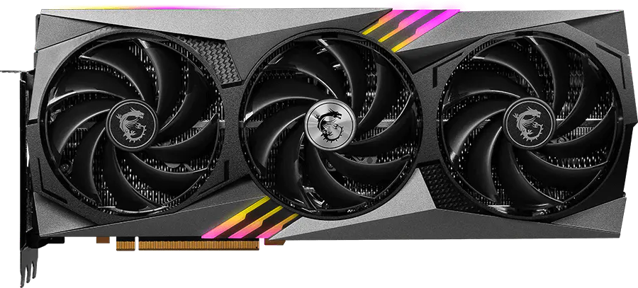 MSI GeForce RTX 4090 GAMING TRIO - Front
