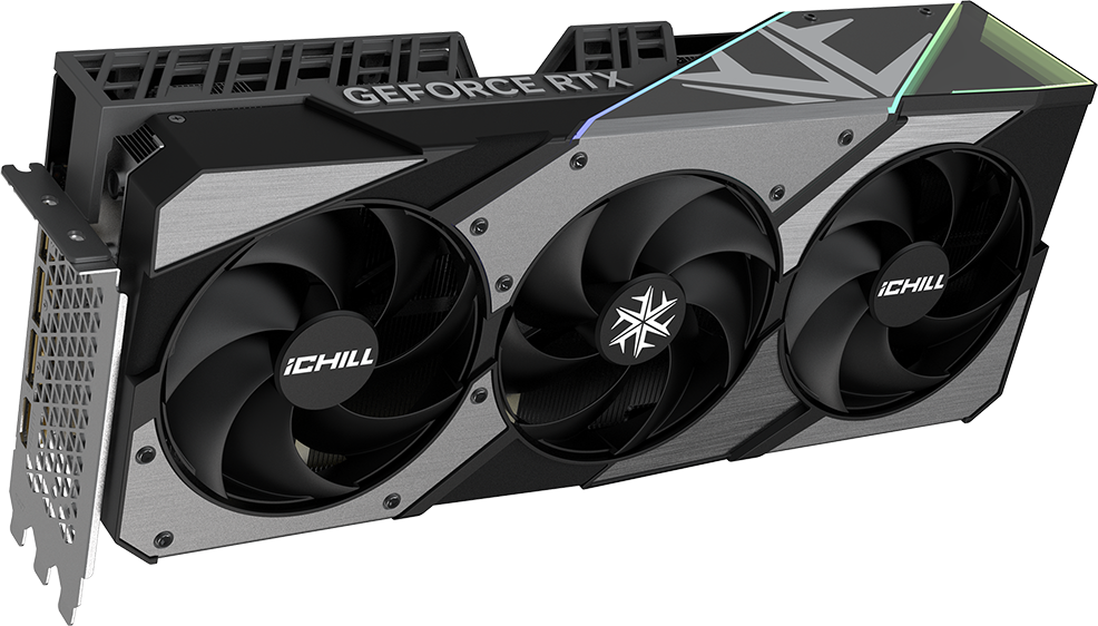 Inno3D GeForce RTX 5070 Ti iCHILL X3 - Front