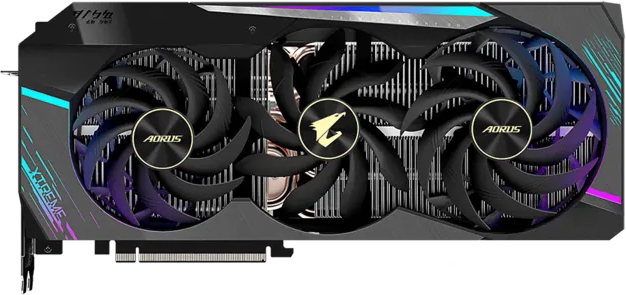 Gigabyte AORUS GeForce RTX 3080 XTREME - Front