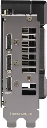 Asus Dual Radeon RX 9060 XT - Outputs