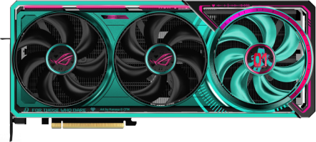 Asus ROG Astral GeForce RTX 5080 OC HATSUNE MIKU EDITION - Front