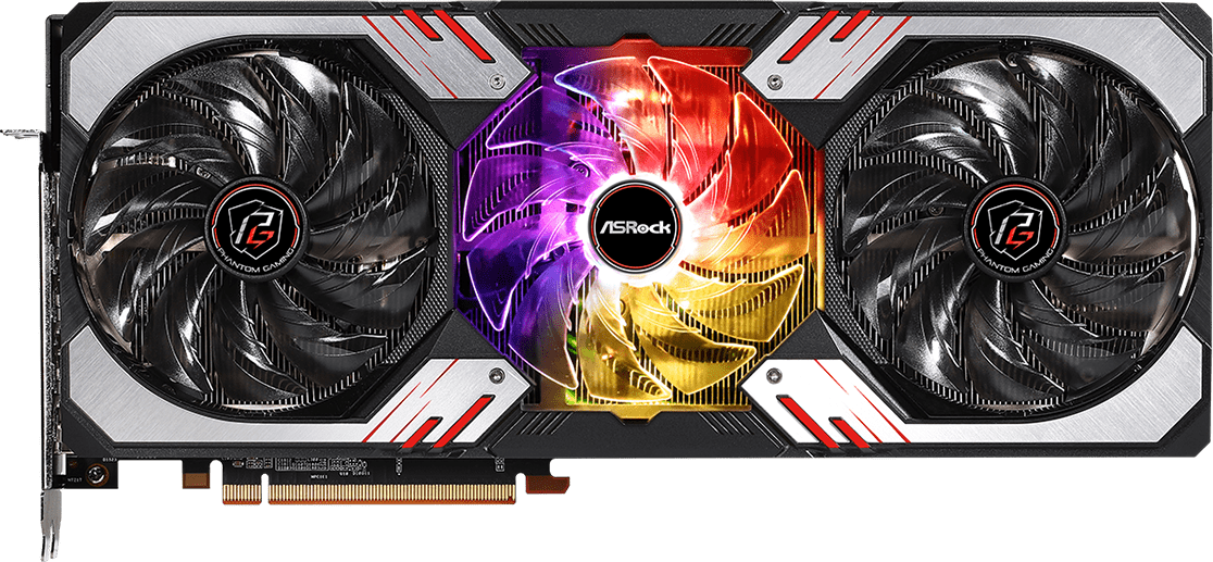 ASRock Radeon RX 6800 XT Phantom Gaming D OC - Front