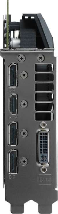 Asus STRIX GTX 980 Ti DirectCU III - Outputs