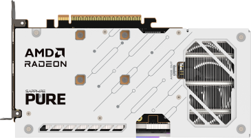 Sapphire PURE AMD Radeon RX 9060 XT OC - Rear