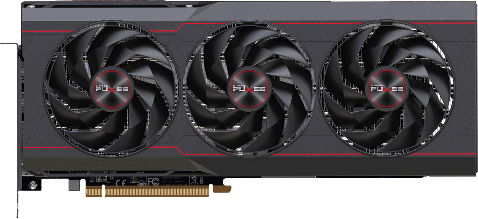 Sapphire PULSE AMD Radeon RX 7900 XTX - Front