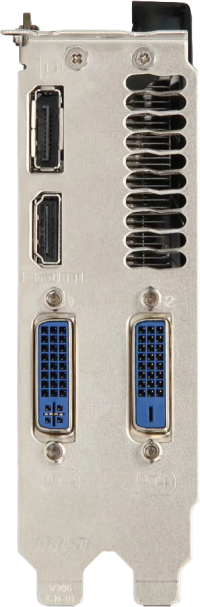 MSI GeForce GTX 660 Ti Power Edition - Outputs