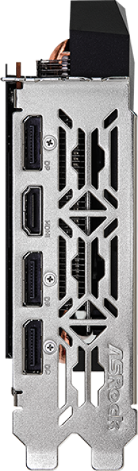 ASRock Radeon RX 6600 Challenger D - Outputs