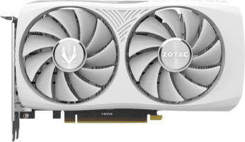 Zotac GeForce RTX 4060 8GB Twin Edge OC White Edition - Front