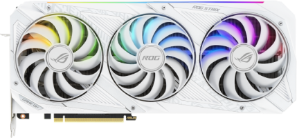 Asus ROG Strix GeForce RTX 3090 White OC Edition - Front