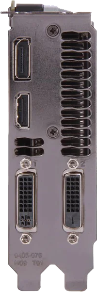 EVGA GTX TITAN - Outputs