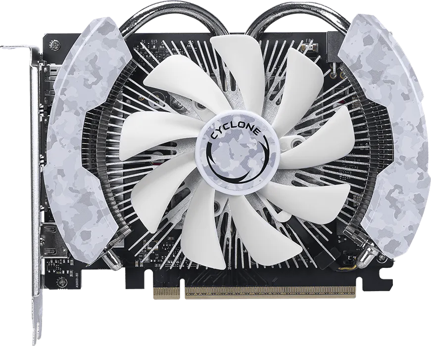 MSI GeForce RTX 5060 Ti CYCLONE OC - Front