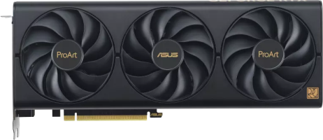 Asus ProArt GeForce RTX 4070 SUPER OC Edition - Front