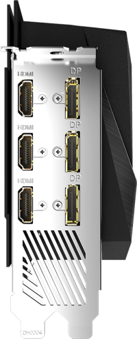 Gigabyte AORUS GeForce RTX 3070 MASTER - Outputs