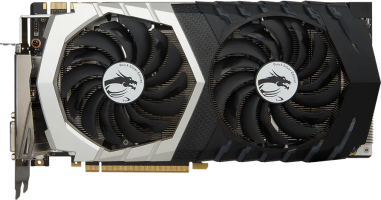 MSI GeForce GTX 1070 Quick Silver - Front