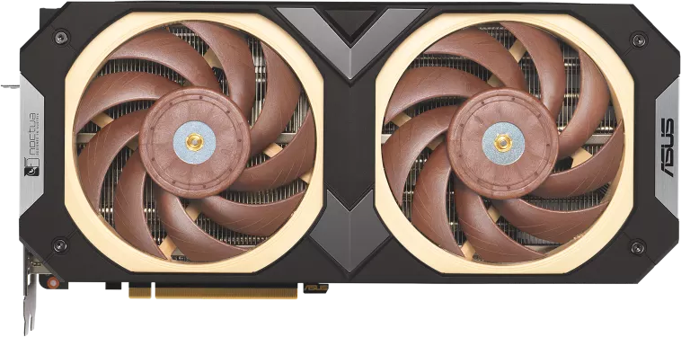 Asus GeForce RTX 4080 SUPER Noctua OC Edition - Front