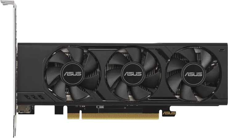 Asus GeForce RTX 4060 LP BRK OC Edition - Front