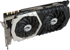 MSI GeForce GTX 1070 Quick Silver OC - Side