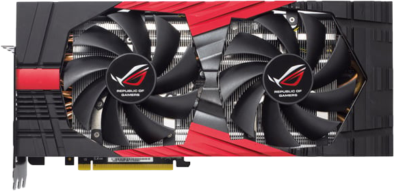 Asus MARS II Dual GPU GTX 580 - Front