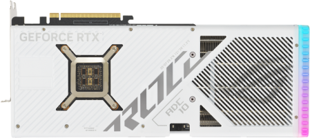 Asus ROG Strix GeForce RTX 4090 White OC Edition - Rear