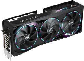 Gigabyte AORUS GeForce RTX 5070 Ti MASTER - Side