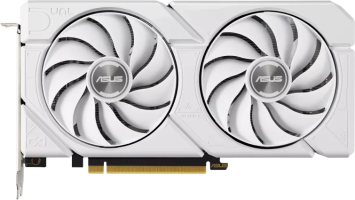 Asus Dual GeForce RTX 4060 Ti EVO White - Front