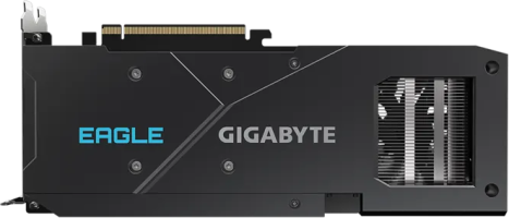 Gigabyte Radeon RX 6650 XT EAGLE - Rear