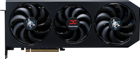 PowerColor Hellhound AMD Radeon RX 9070 XT - Front