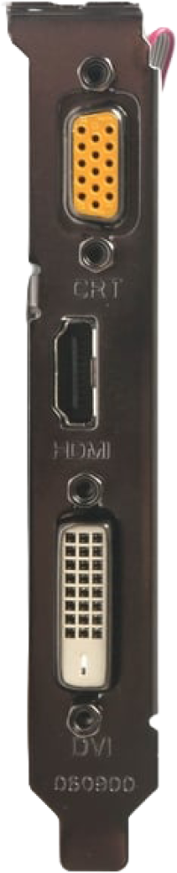 Zotac GeForce GT 710 - Outputs