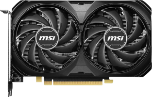 MSI GeForce RTX 4060 Ti VENTUS 2X BLACK - Front