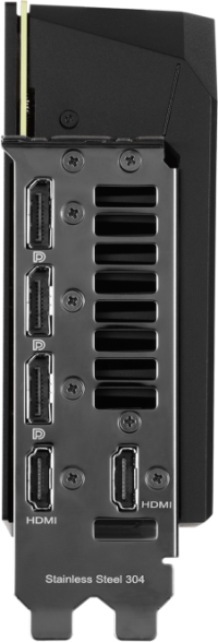 Asus ROG Strix LC GeForce RTX 3090 Ti - Outputs