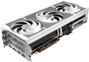Sapphire NITRO+ AMD Radeon RX 9070 XT OC PhantomLink Polar Edition - Side