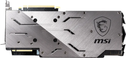 MSI GeForce RTX 2080 SUPER GAMING X TRIO - Rear