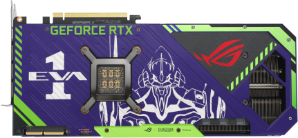 Asus ROG Strix GeForce RTX 3090 OC EVA Edition - Rear
