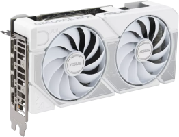 Asus Dual GeForce RTX 5060 Ti White OC Edition - Side