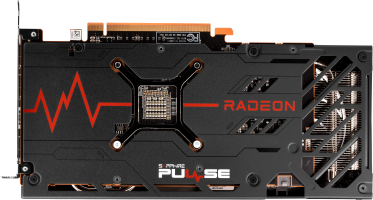 Sapphire PULSE AMD Radeon RX 7600 - Rear