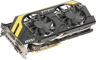 MSI Radeon HD 7970 LIGHTNING - Side