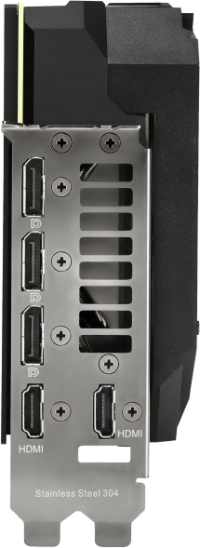 Asus ROG Strix GeForce RTX 3080 Ti OC Edition - Outputs