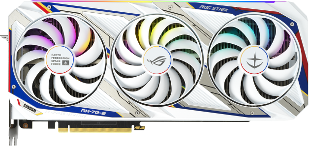 Asus ROG Strix GeForce RTX 3090 GUNDAM EDITION - Front