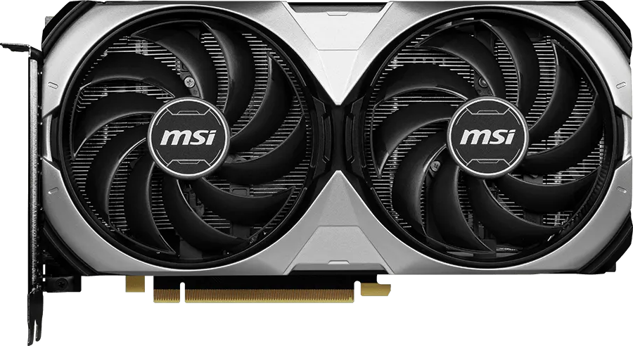 MSI GeForce RTX 4070 VENTUS 2X OC - Front
